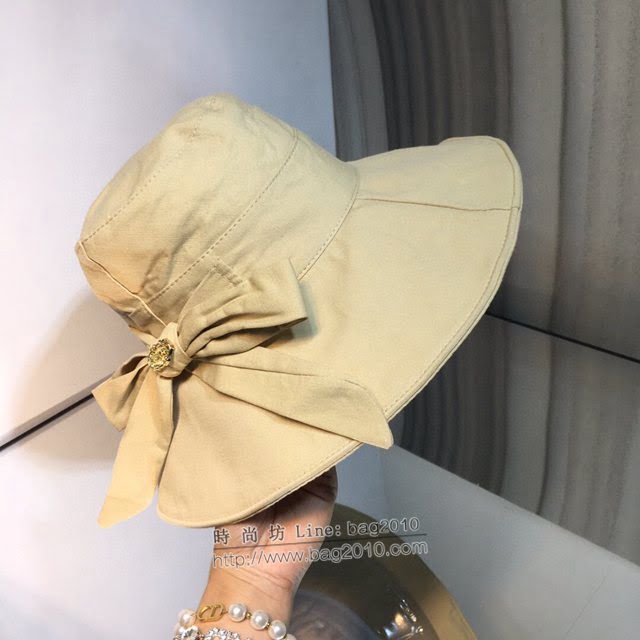 Prada新品女士帽子 普拉達大帽檐漁夫帽遮陽帽  mm1249